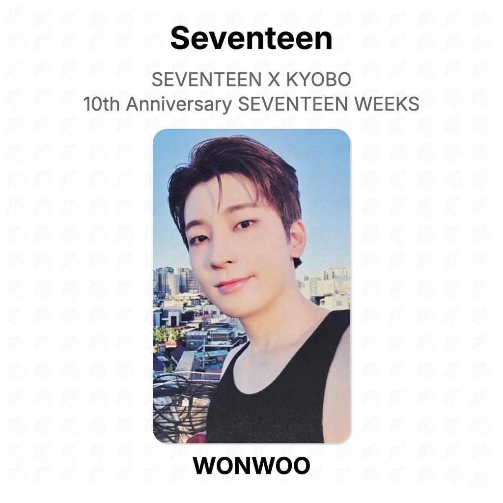 Seventeen X KYOBO 10th Anniversary SEVENTEEN WEEKS Official Photocard