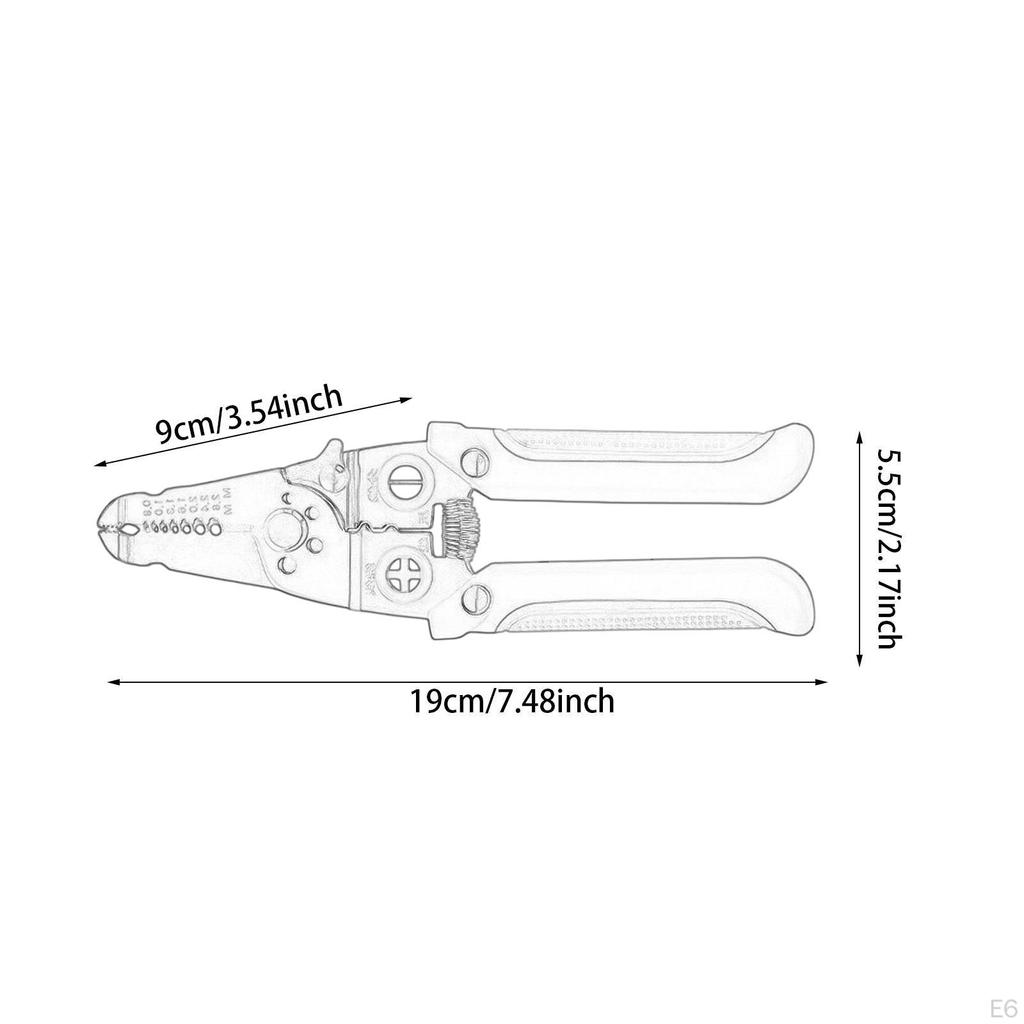 Ergonomisches Handwerkzeug zum Abisolieren und Crimpen mit Spulenwickler