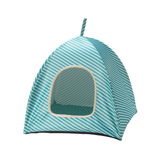 

Палатка для кошек, палатка для животных, домик для животных, переносная пещера для кошек, кровать с ручкой для котят, щенков, мелких животных S синий