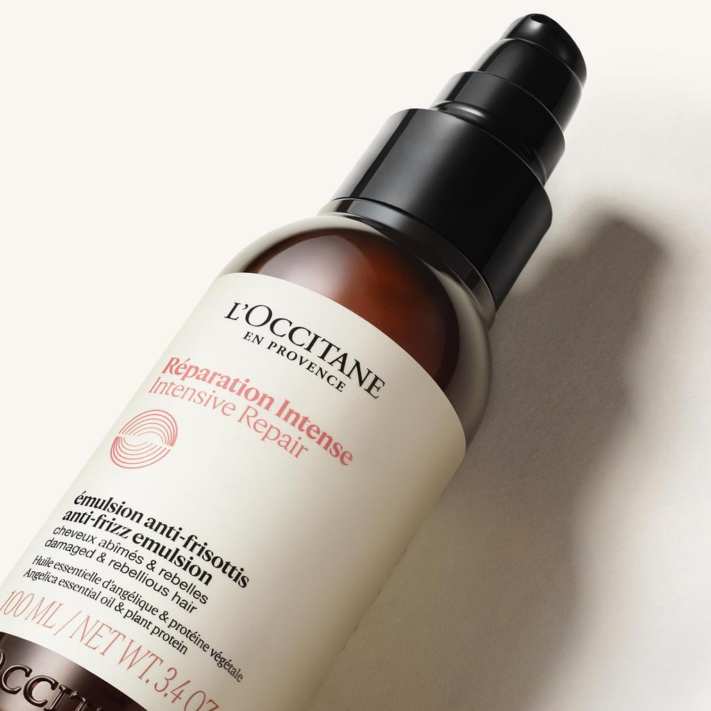 Intensive Reparatur Haar-Milch 100ml Haarpumpe Beliebt für Feuchtigkeitspflege bei geschädigtem Haar Aromatisches Kräuter Das reparierende Haar-Milch-Serum wurde neu gestaltet mit einem