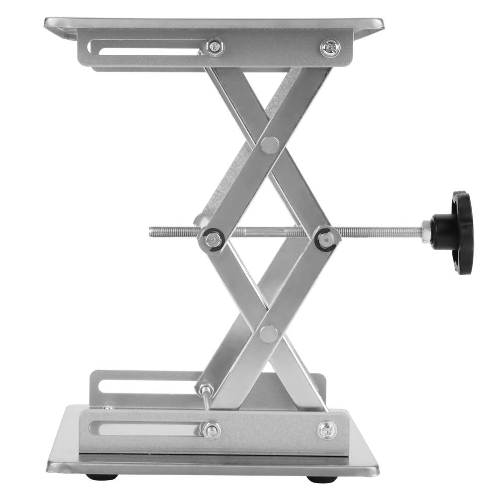 Stainless Steel SS304 Laboratory Lifting Platform Stand Scissor Rack 200*200*280mm