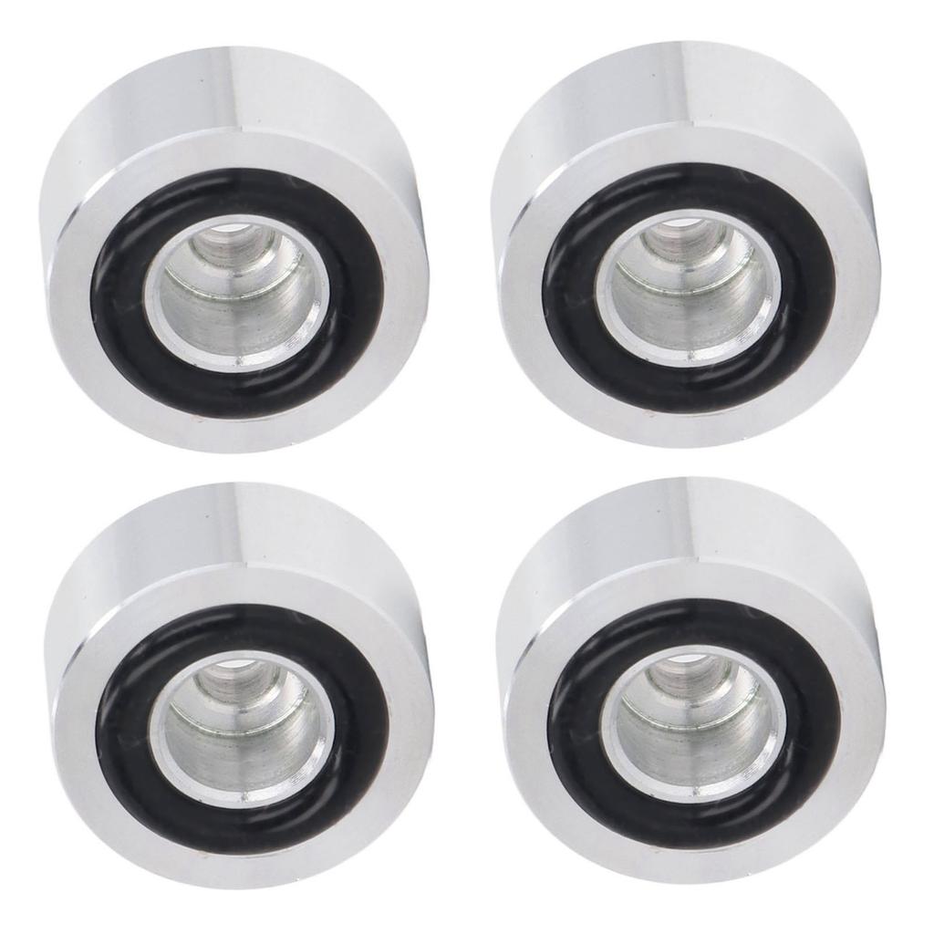 4Pcs Lautsprecher Dämpfung Füße Aluminium Legierung Plattenspieler Isolation Plattform für CD-Player
