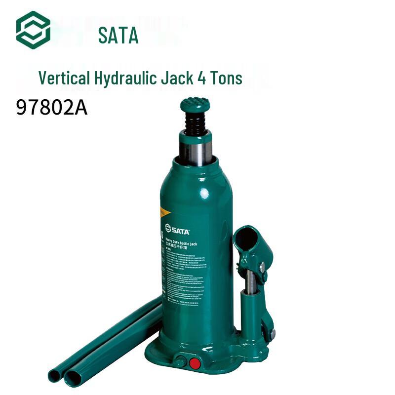 SATA 4-Ton Vertical Hydraulic Jack