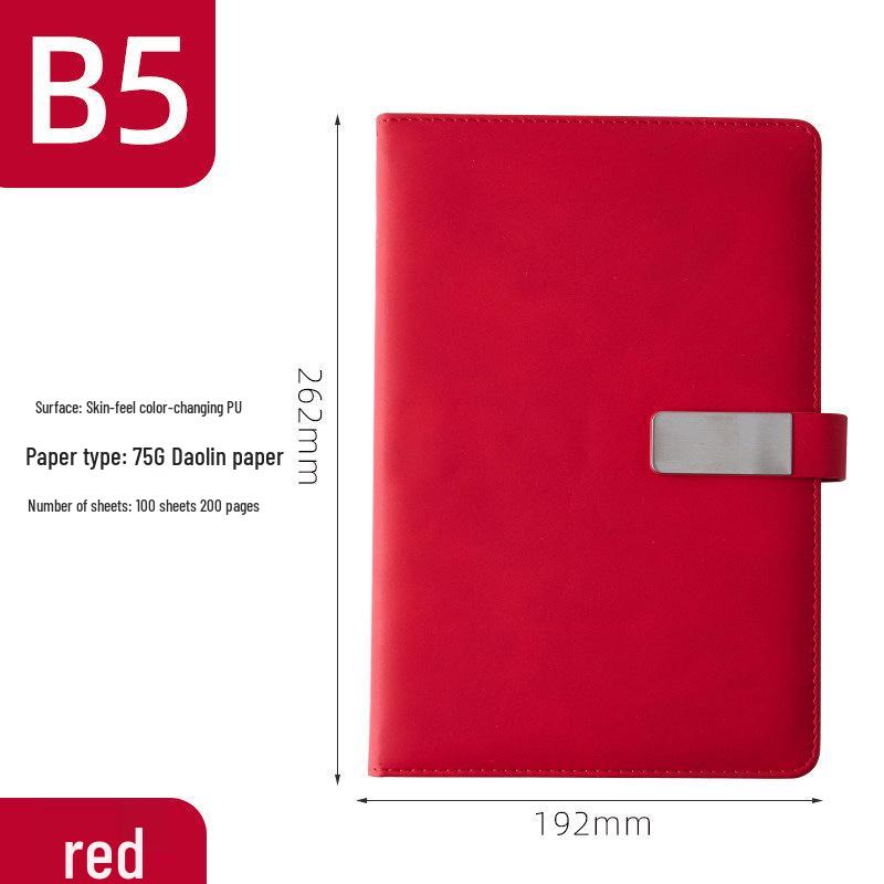 A5 Custom Logo Business Notebook Set - Premium Gift for Office Meetings