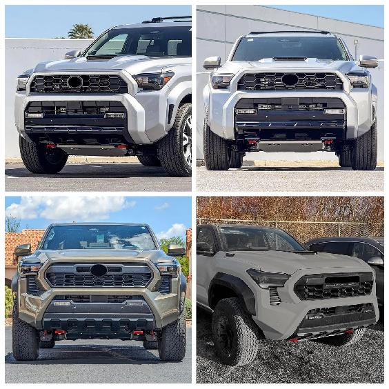 Aluminiowe Przednie Haki Holownicze Para do Toyota Tacoma (4 generacji) 2024-2026/ 4Runner (6. generacji) 2025-2026/ Land Cruiser 250 2024-2025