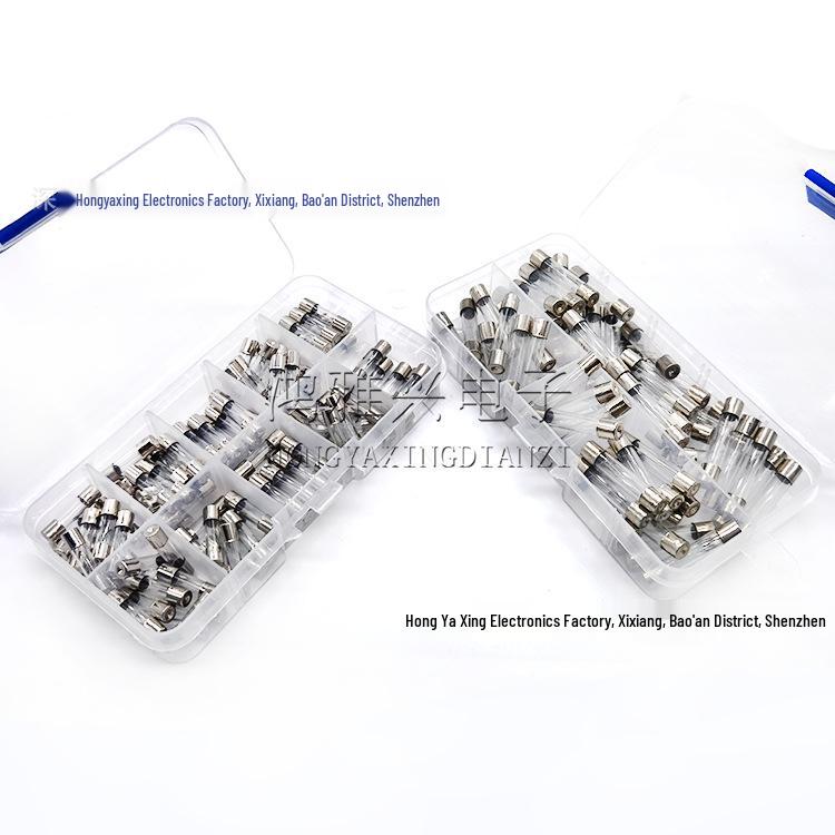 Glass Fuse Tube 5×20/6×30mm, 250V, Available in 0.5A, 1A, 2A, 3A, 4A, 5A, 6A, 10A, 12A