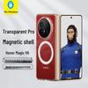 Etui na telefon Honor Magic V6 Przezroczyste Magnetyczne Zabezpieczenie Zawiasu