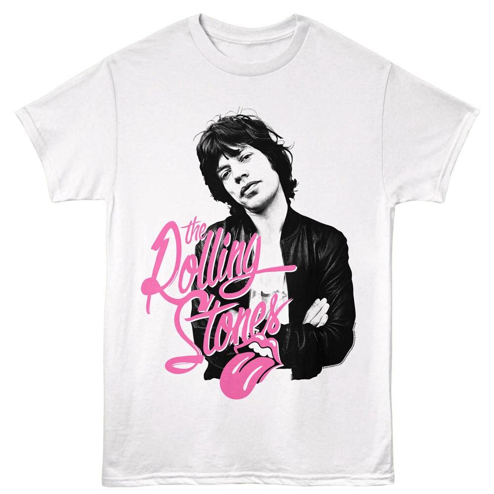 The Rolling Stones The Man Himself Mick Jagger Photo Men s T Shirt Band Merch XL