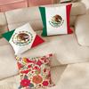 Mexico Style Art Pillow Case Suitable For Bedrooms Living Rooms Cars Home Decoration