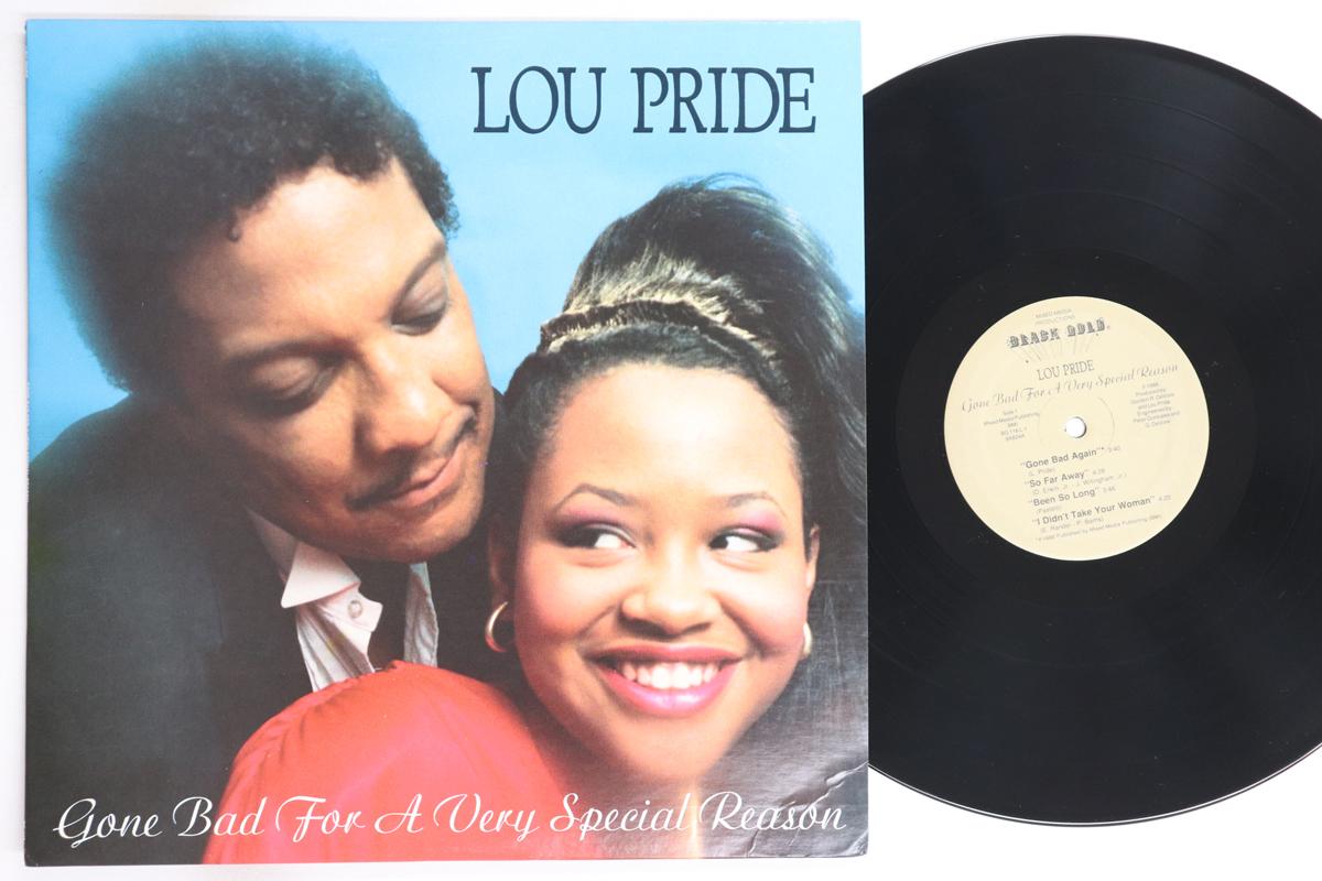 

LP Record LOU PRIDE - Gone Bad For A Very Special Reason BG116L1 BLACK GOLD 1988 US Soul/Funk Used