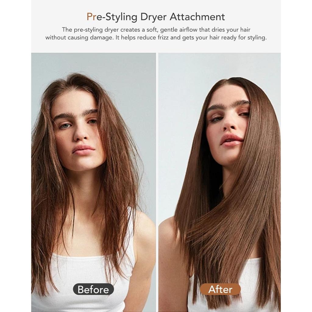 Pre-Styling Trocknungsdüse für Dyson Airwrap HS01/HS05 – Schnell trocknender Aufsatz, Nickel/Kupfer (Teil 969759-05)