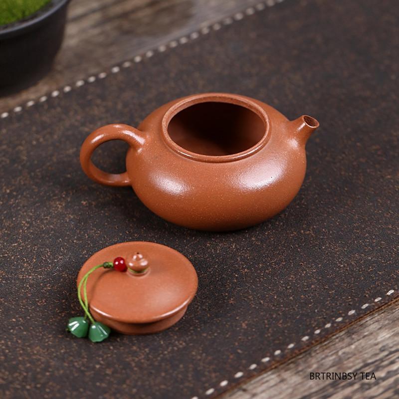 150ml Yixing Purple Clay Teapots Chinese Handmade Beauty Tea Pot Raw Ore Zisha Tea Set Tradition Household Kettle Teaware