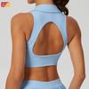 Womens Sleeveless Polo Tank Top With Moisturewicking Fabric For Running And Workout Sessions