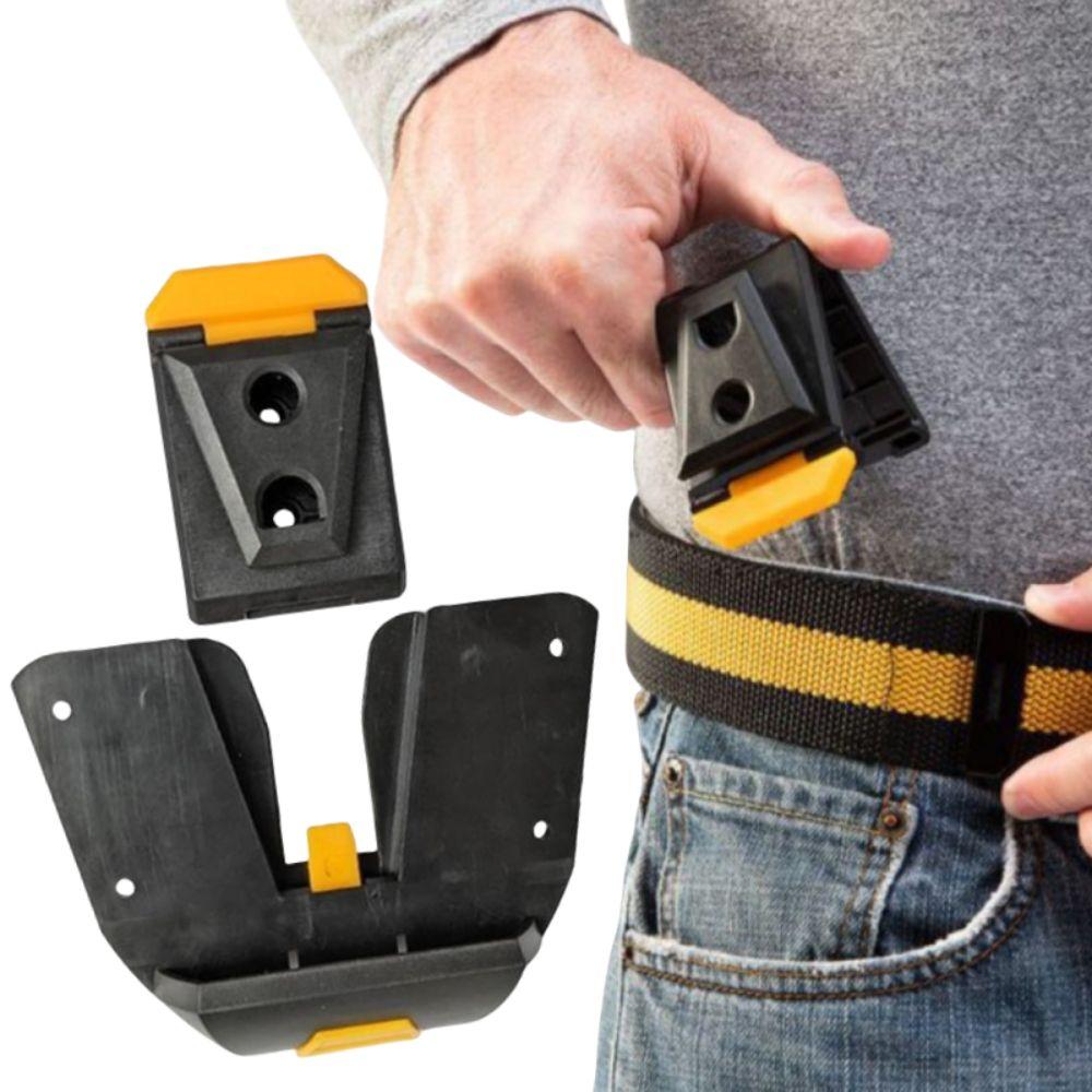 Quick Attach Waist Buckle Sturdy ABS Tool Belt High Quality Waist Bag Clip  Professional Use