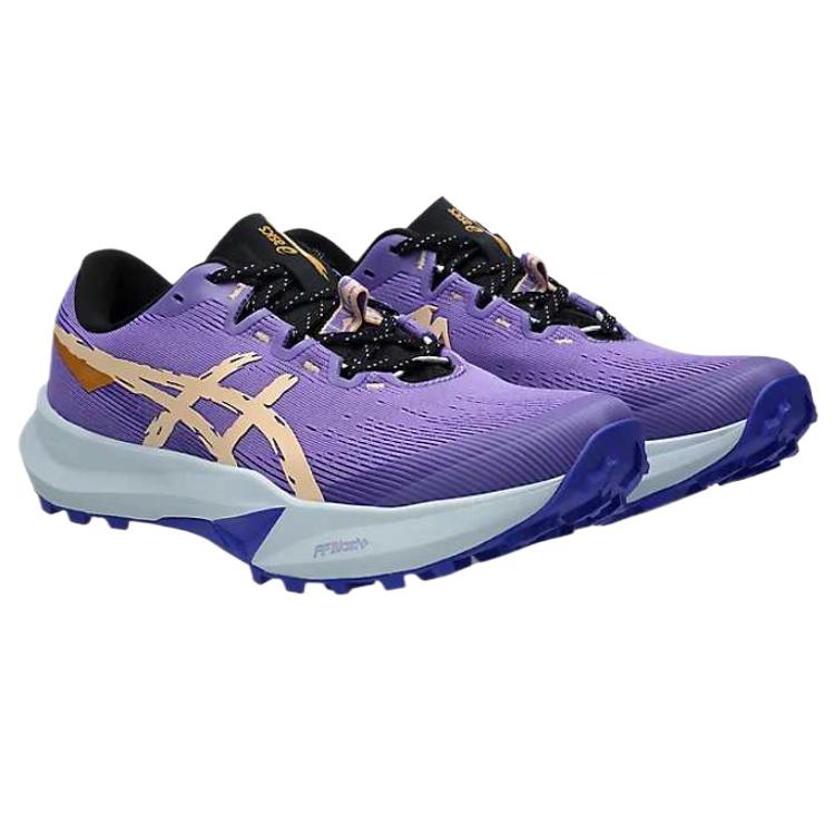 Asics Fuji Lite 6 Lace-Up Round Toe Cushioning Breathable Rebound Low-Top Running Shoes Women sneaker 1012B865-500