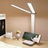 LED Desk Lamp 3 Levels Dimmable Touch Night Light USB Rechargeable Eye Protection Foldable Table Lamp Bedroom Bedside Desk Lamps