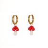 Stainless Steel Fruit Necklace For Women Summer Fashion Jewelry With Resin Pendant