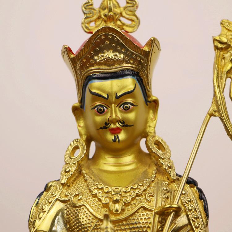 High Quality Copper Lotus Buddha Statue Decoration Supplies Buddha Hall Home Decoration