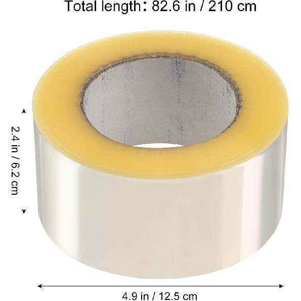 STOBAZA Mousse Cake Collar Clear Cake Strips Transparent Acetate Cake Collar Roll Sheet Cake Surrounding Edge for Chocolate Mousse Baking Decorating