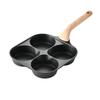 Household 4-Hole Non-Stick Egg Frying Pan