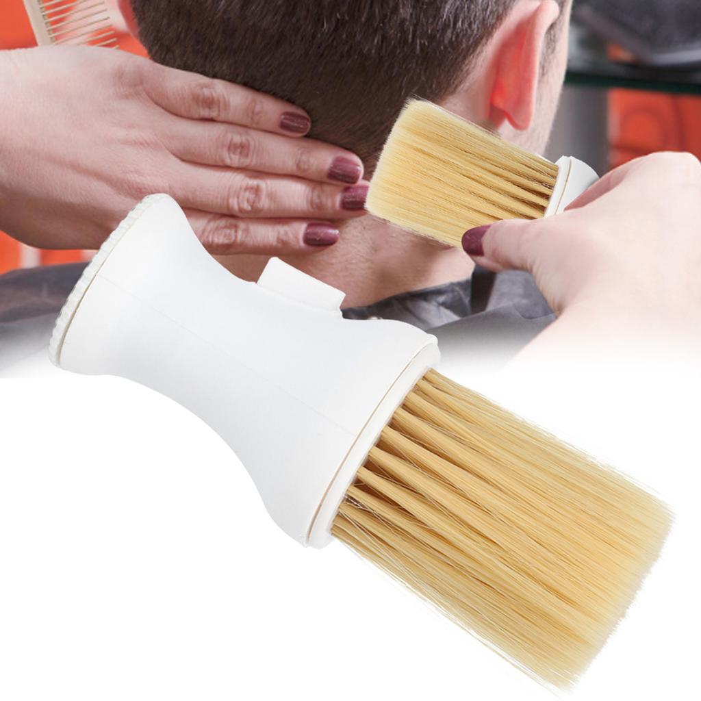 Soft Hair Neck Duster Hairdressing Powder Storage Styling Dust Cleaning Brush