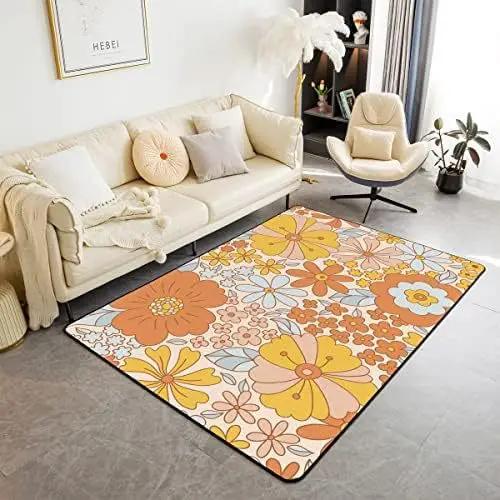 Abstract Print Mat Non-Slip Doormat Waterproof Entrance Rug for Front Door Home Decor Easy Clean Floor Carpet Beautiful Fashion