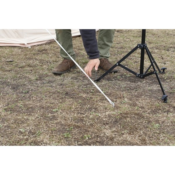 SMore S More Aluminiowy stojak na latarnię Alumi Lantern Stand Smoft002lSta Czarny [akcesoria do latarenek zewnętrznych]