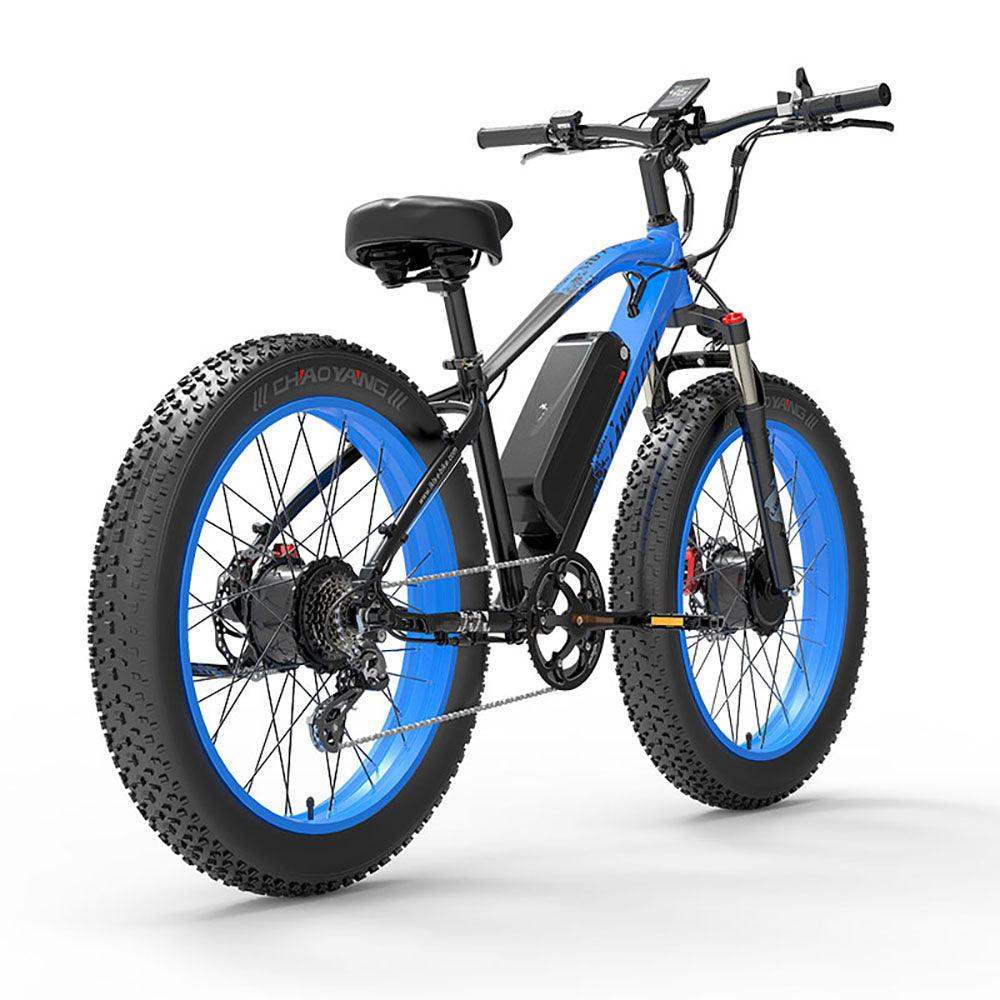 Elektrisches Fahrrad Lankeleisi Mg740 Plus 26" 1000Wx2 Motor All Terrain E-Bike 48V 20AH Maximale Reichweite 150km Zuladung 150kg