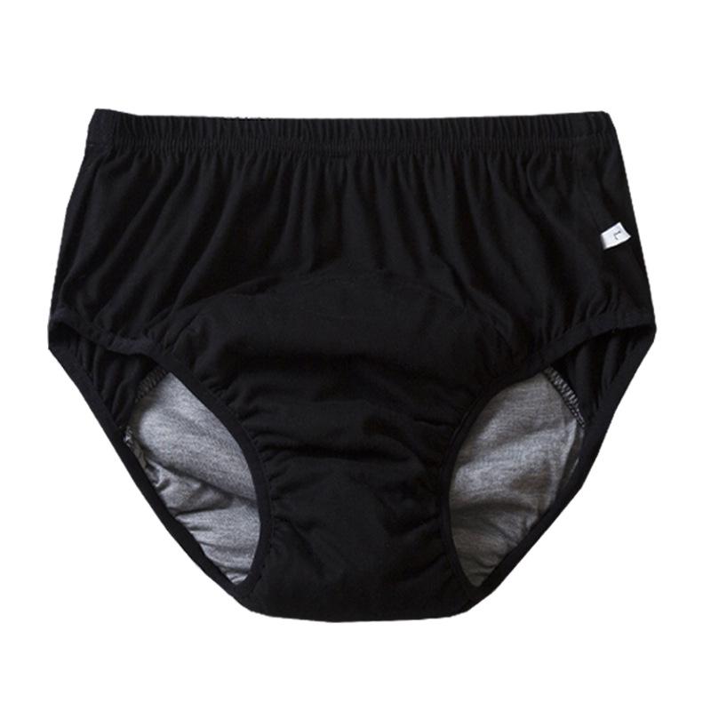 Grafenowe antybakteryjne majtki chłonne dla dorosłych: Czysta Bawełna, Przeciekająca Bielizna na Nietrzymanie Moczu dla Osób w Średnim Wieku i Starszych