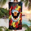 Valencia FC print Quick Dry Beach Towel Microfiber Absorbent Portable Travel Swimming Towel