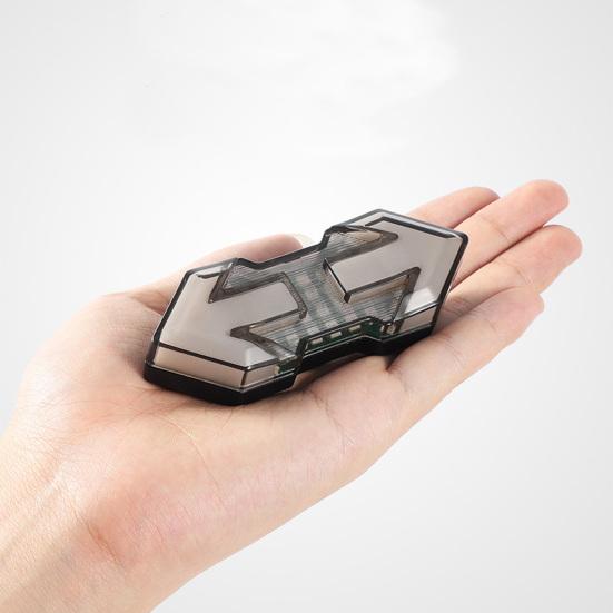 Cykellampa Bakljus Fjärrkontroll Vattentät Robust Mountainbike Bakljus Blinkers Varningslampa Uppladdningsbar Lampa för Nattcykling