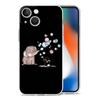 Phone Case For iPhone 15 14 13 12 Mini 11 Pro Max XS X XR 7 8 Plus Clear Shockproof Silicone TPU Cover Couple Style Cartoon