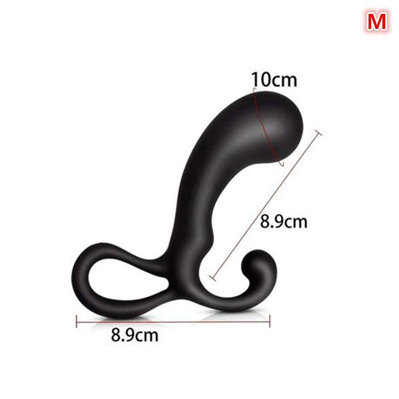 Portable Prostate Massager Masturbator Ass Anal Butt Plug Dilator Dildo Silicone Open G Spot Buttplug Sex Toys For Men Women