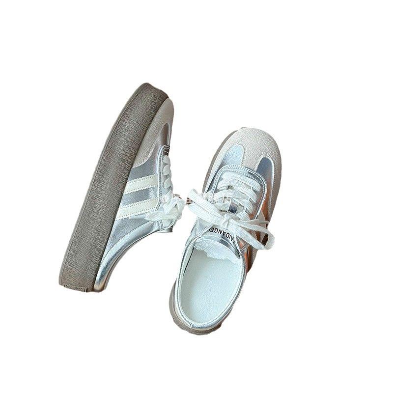 Foreign Style Super Fire Thick-soled Moral Training Half Slippers Women's Autumn 2025 New Outer Wear Lazy One Pedal Shoes Bag Head Sandals