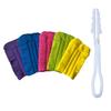 Fleece Reusable Duster Refill Compatible With Hand Duster, 360 Heavy Duty Duster Refills, Washable Dusters Refills Duster Extended Handle, 5pack