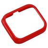 Hard Bumper Case Shockproof Watch Protective Cover Frame Replacement Accessory Fit for Amazfit Bip 3 Red