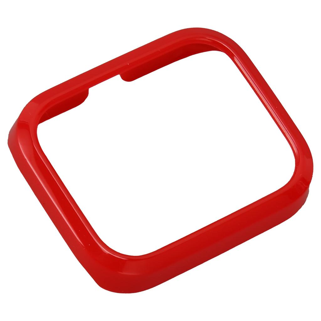 Hard Bumper Case Shockproof Watch Protective Cover Frame Replacement Accessory Fit for Amazfit Bip 3 Red