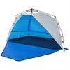 Vidaxl Beach Tent, 3-Person, Azure, Quick-Deploy, Waterproof