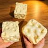1/3 Stück Käse Squishy Quetschspielzeug Weiche Dicke Textur Nicht-Starr Anti-Stress Fidget Spielzeug Geschenk für Kinder Erwachsene Schreibtisch im Büro
