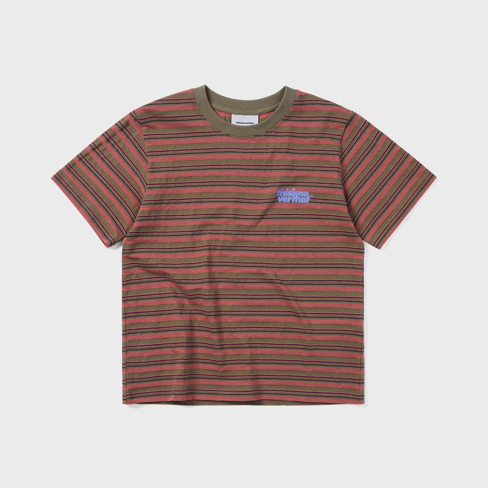 Thisisneverthat Полосатая футболка W Хаки S