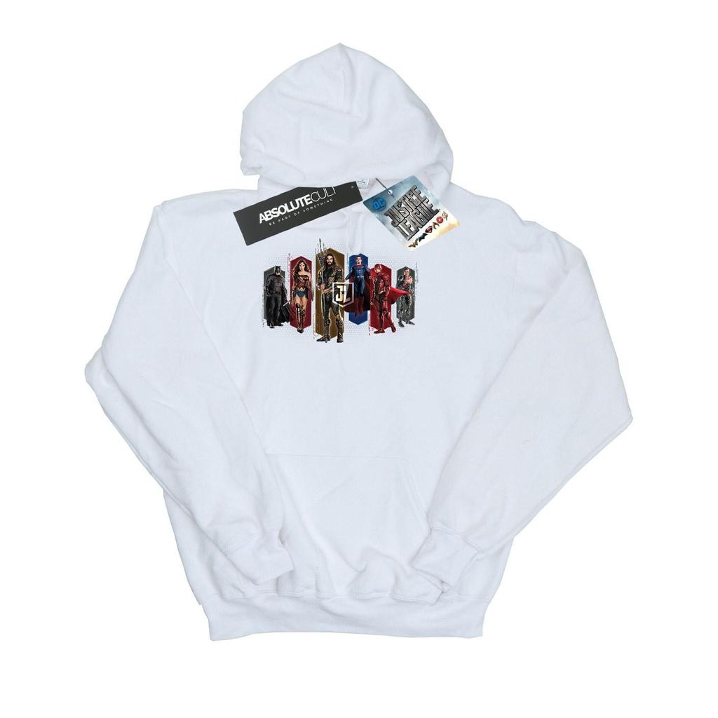 DC Comics Boys Justice League Movie Team Hexagons Hoodie