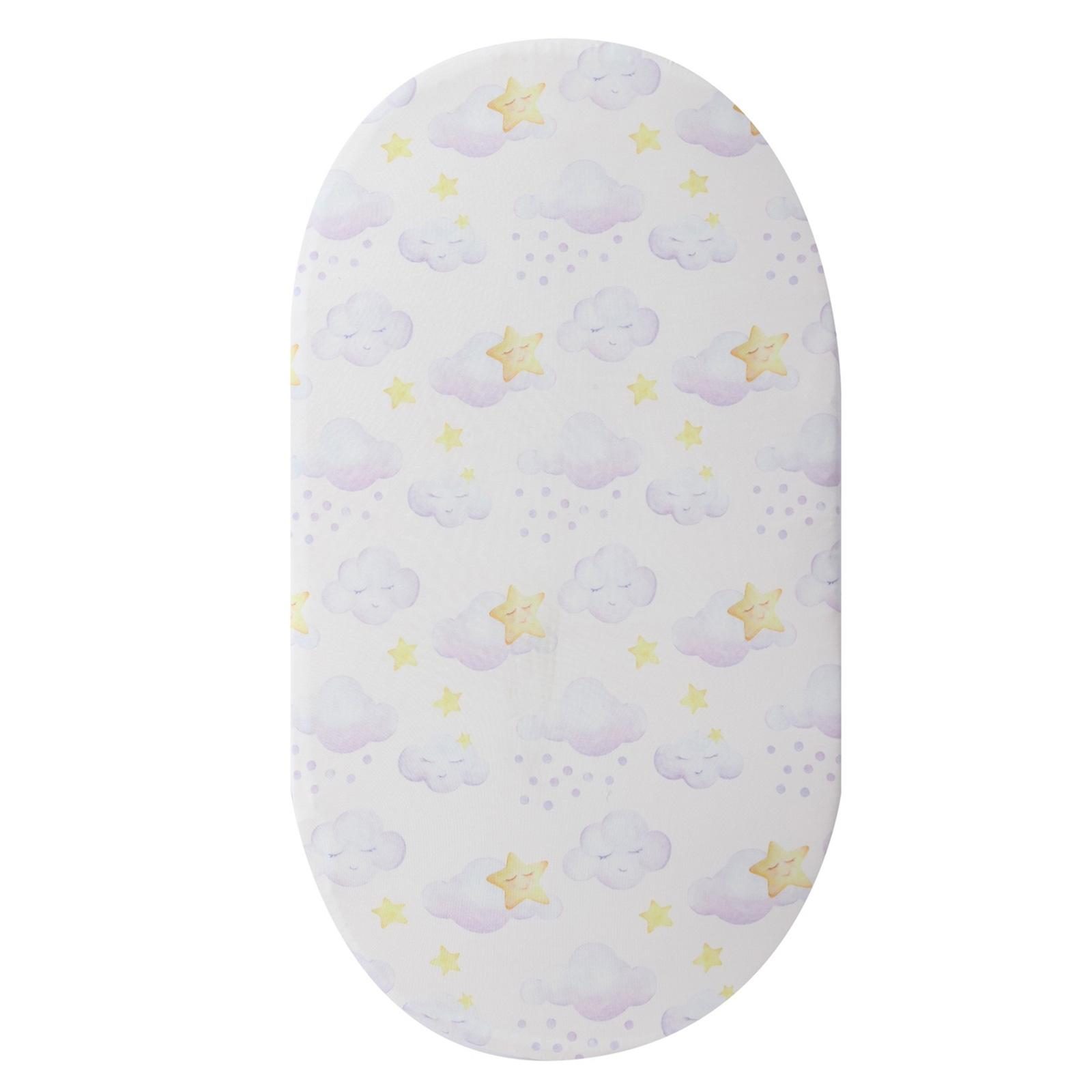 

Простыня на резинке для новорожденных, чехол для пеленания подгузников, удобная простыня для люльки, чехол для матраса с принтом, защитный чехол 17