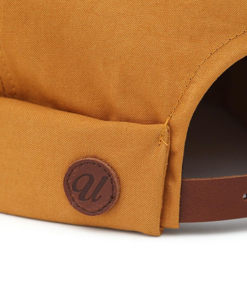 Eondeokeonteulol Vintage Cotton Brimless Cap Mold Cap / Vntg / Mustard