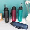 Portable Frosted Cup Reusable Large Capacity Student Outdoor Water Bottle Leak Proof Drinking Water Bottle Fitness Sports Kettle