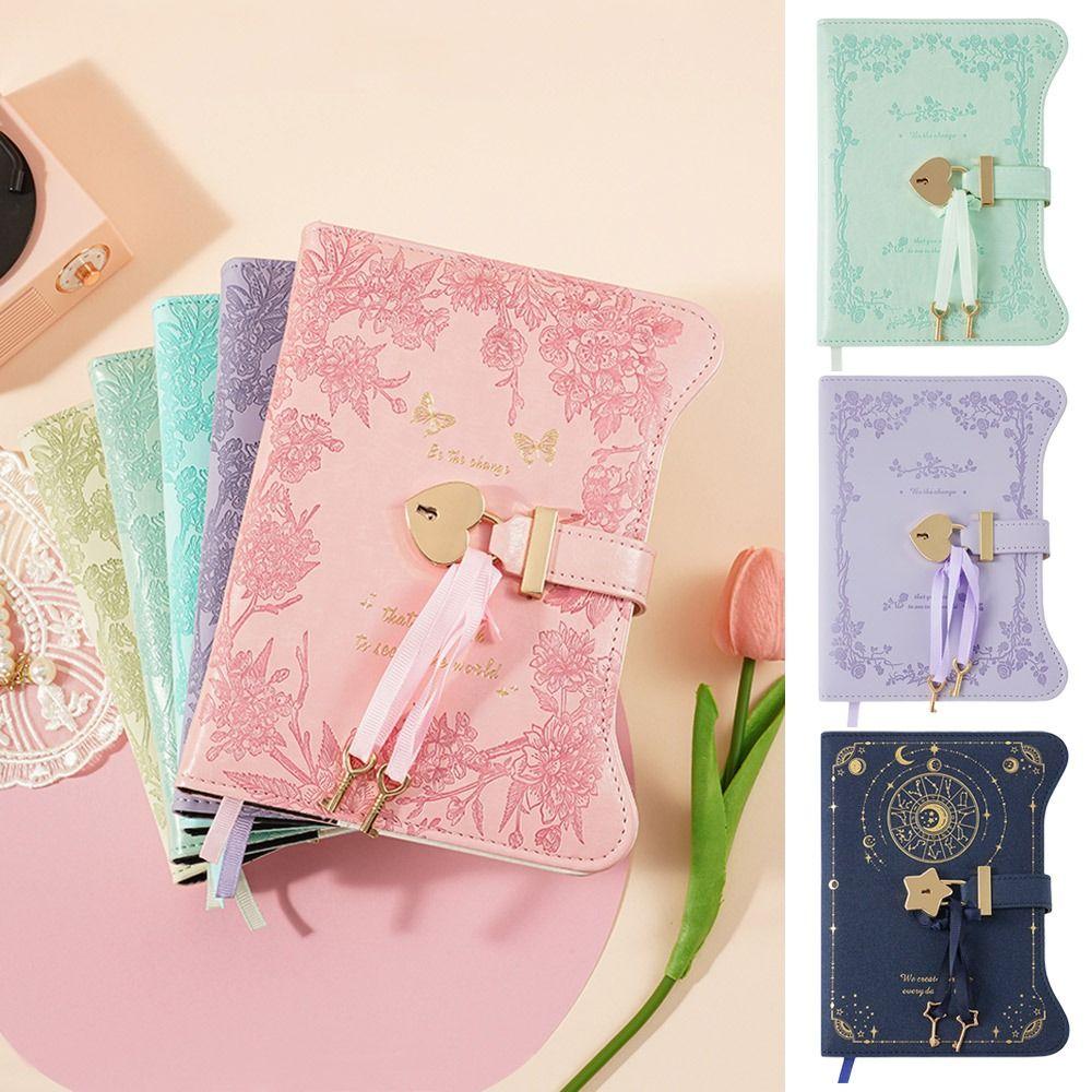 

with Love Lock Keys Блокнот Блокнот на 360 сторінок Просте шкільне канцелярське приладдя темно-синього кольору