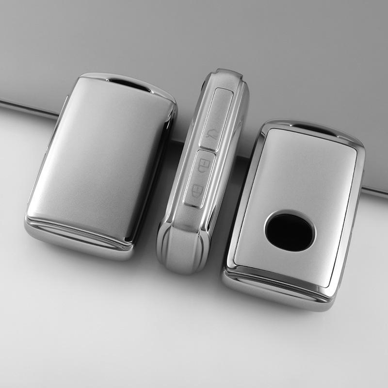 

Mazda 3 Axela 2021 Key Cover: Quicksand Silver for Atenza, CX-5, CX-4