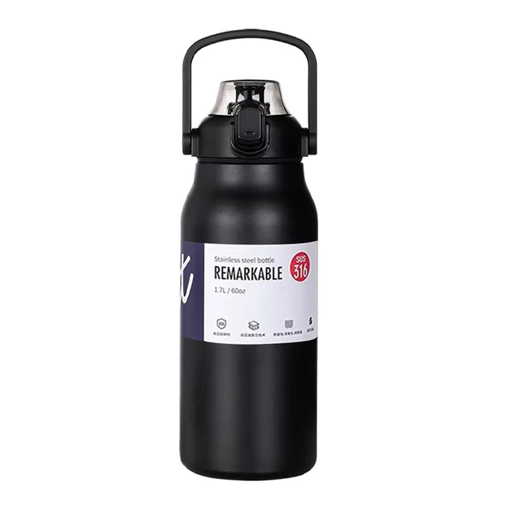 1700ml Large Capacity Thermo Bottle Portable Thermal Mug Thermos Water Bottle Tumbler Thermoses Outdoor Stainless Steel Therma