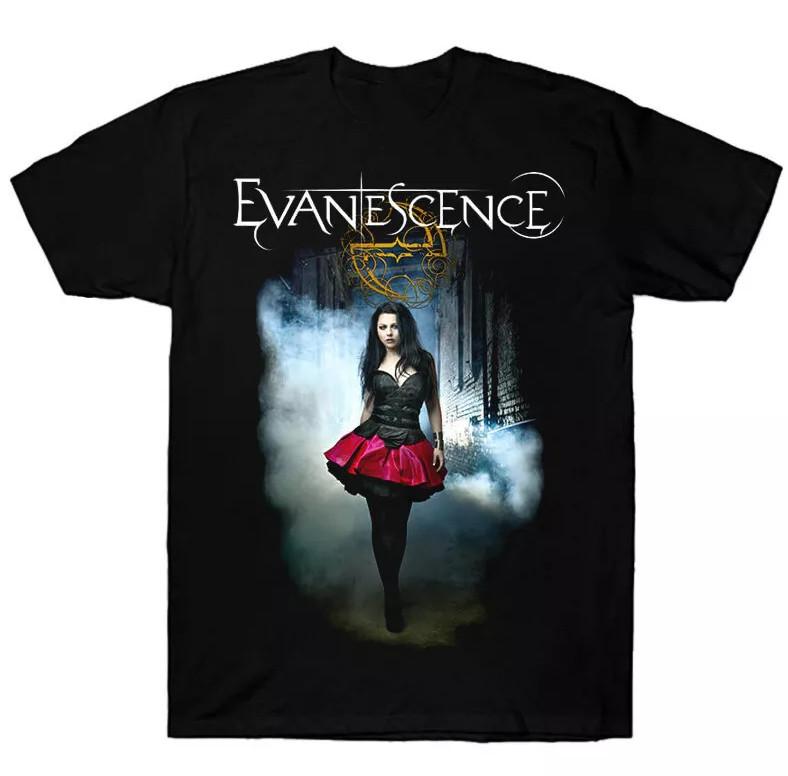 Evanescence Band Amy Lee Fallen Gift Fans T-shirt size S-5XL XXXL