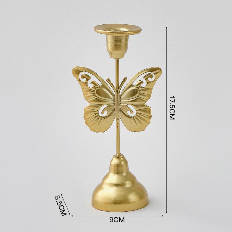 Romantic Table Decorations Retro Candlelight Dinner PropsCandlestick Ornaments