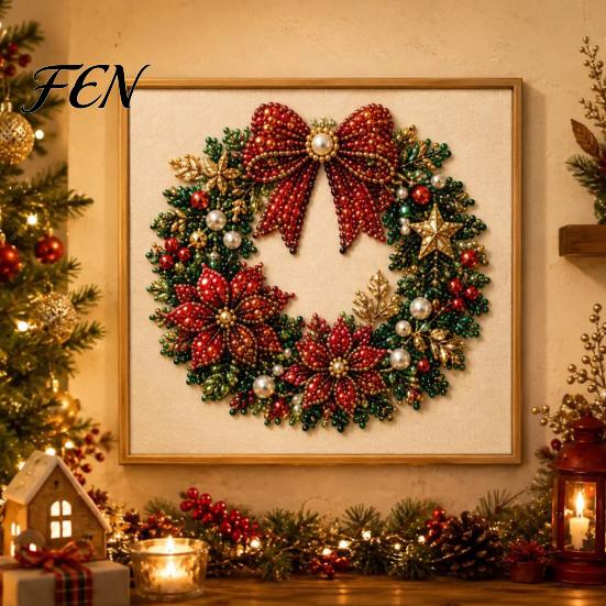 Nicht gruselige Halloween-Deko-Projekte, Perlenmalset, Süßer Geist 3D-Kunst-DIY, Gemütliches Herbst-Hausdeko-Set für Erwachsene, Weihnachtsbasteln Festlich